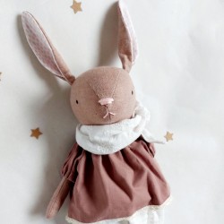 Kaninchen-Puppe Rosé...