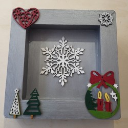 Décoration en bois.