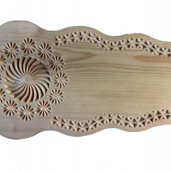 Zopfbrett mit Kerbschnitt...