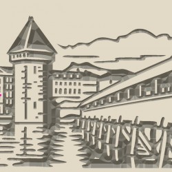 Luzern Kapellbrücke...