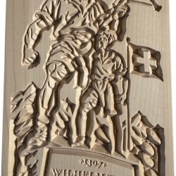 Wilhelm Tell Geschnitzes...