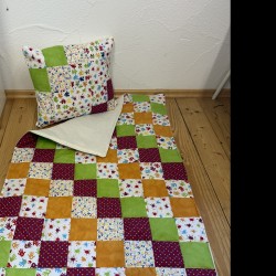 Patchwork Decke mit...