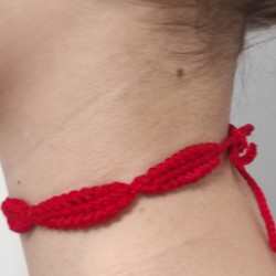 „Scarlet Leaf“ – Gehäkeltes...