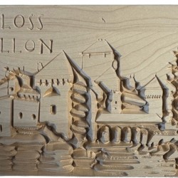 Schloss Chillon Wanderbrett...