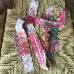Ceintures textiles & pochons–pièces uniques de créateur-maribelatelierK3