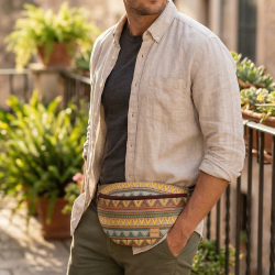 Sac banane en simili cuir...