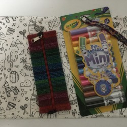 Page A4 à colorier en tissu...