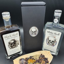 White Skull Gin et Black Skull Gin duo