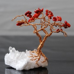 Rote Liebe Drahtbaum