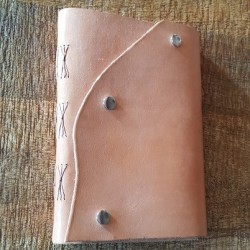 Reise-Notizbuch aus Leder