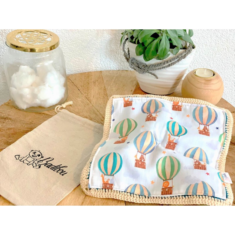 Coffret Cadeau Naissance Bébé - Doudou Lapin, Bavoir Bandana, Anneau De Dentition Bois - Coton Bio, Mixte - 9