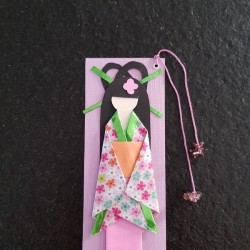 Bookmarks Geisha pink and...