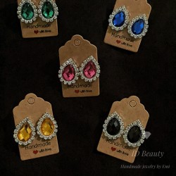 Handmade earrings Drop