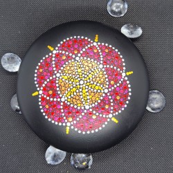 Mandala-Stone Blume des Lebens
