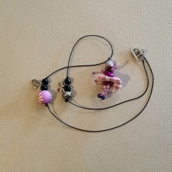 Pink Doll Necklace