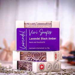 Lavendel Black Amber Seife...