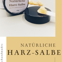 Natürliche Harz-Salbe mit Schweizer Baumharz