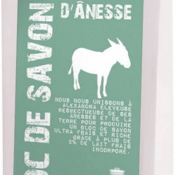 BLOC DE SAVON AU LAIT BIO D’ÂNESSE – REVITALISANT- 130 gr 