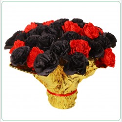 bouquet rouge noire