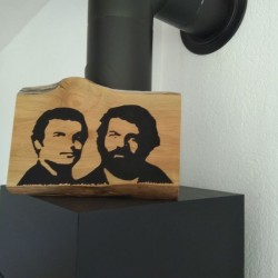 Holzbild Bud Spencer &...