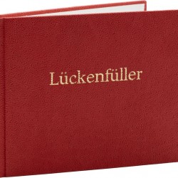 Notizbuch "Lückenfüller"