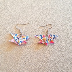 Origami-Schmetterlinge Ohrringe