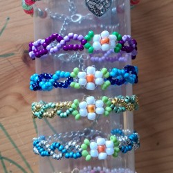 Bracelet fleur