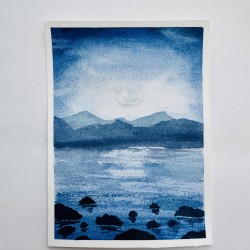 Paysage nocturne