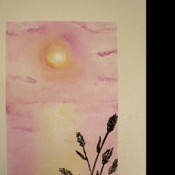 Paysage en aquarelle 